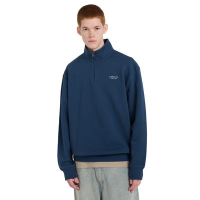 Sweatshirt ELEMENT "Element Co", Herren, Gr. XL, blau (schwarz denim), Obermaterial: 70% Baumwolle, 30% Baumwolle., Sweatshirts Sweatshirt