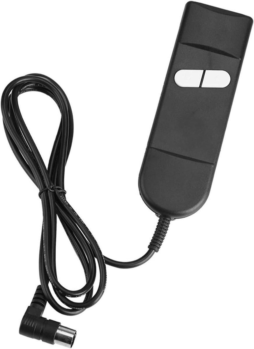 Elektrische Recliner met Handbediening en Ronde Zwarte Controller