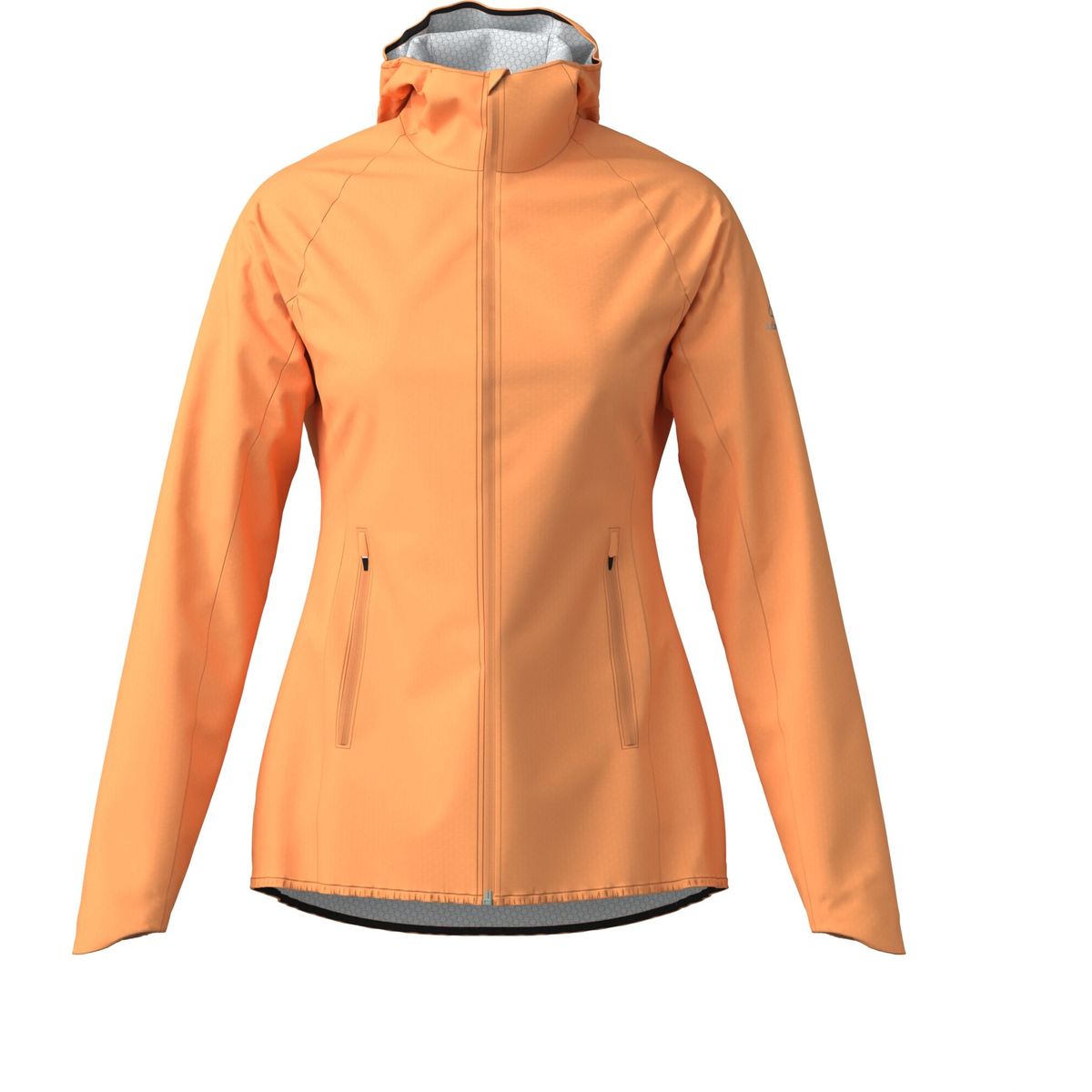 Löffler Women Hooded Jacket WPM Pocket papaya (275) 44 31204-275-44