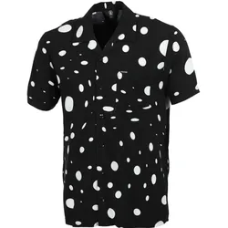 Volcom Herren Hemd Embertone schwarz weiß - M - M