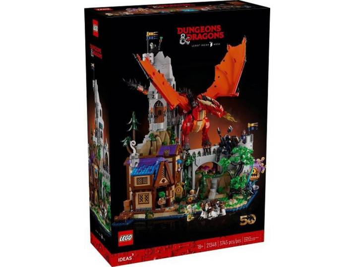LEGO® 21348 Dungeons & Dragons: Die Sage vom Roten Drach Konstruktions-Spielset