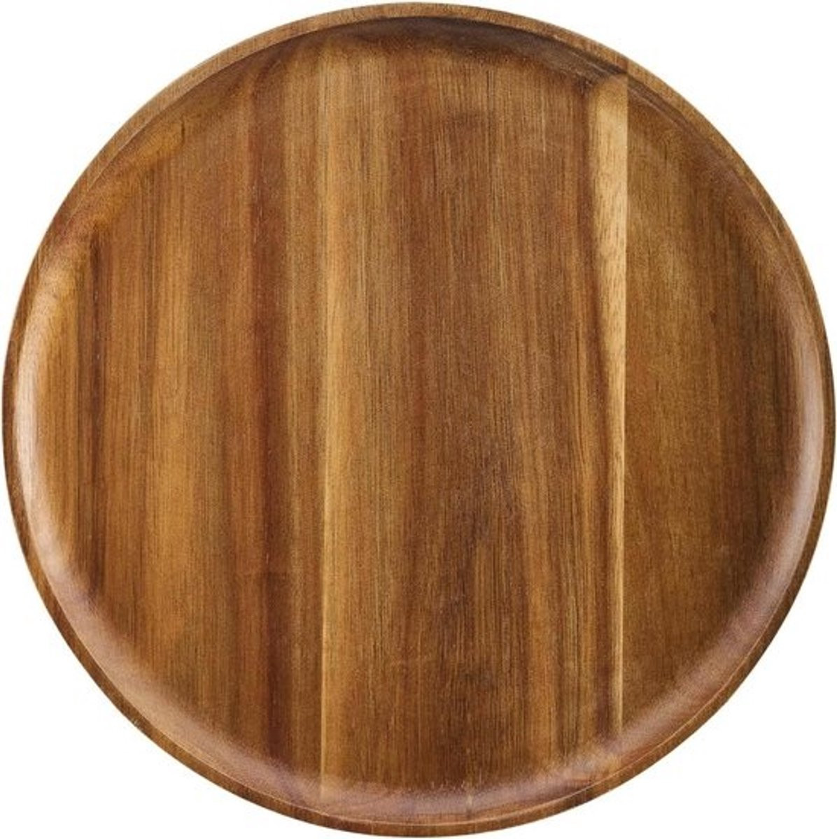 Ronde Acacia Houten Schotel 29 cm - Serveerplank voor Huisdecoratie en Sieraden