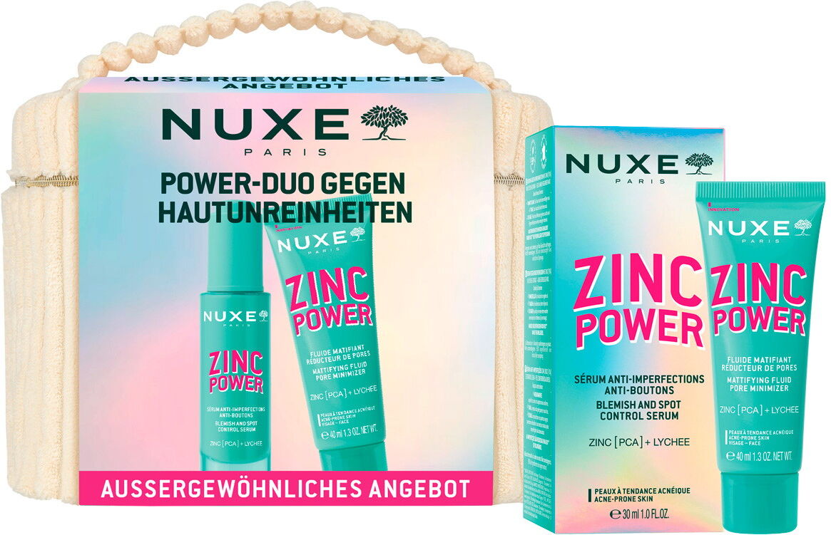 70ml NUXE Zinc Power Power-Duo (Serum 30ml + Fluid 40ml)