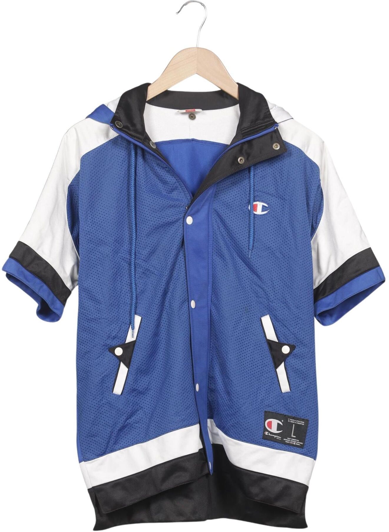 Champion Damen Jacke, Mehrfarbig, Gr. L, Synthetik - Second Hand