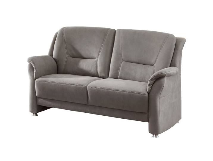 Einzelsofa 2-Sitzer grau 146 cm Federkern - LIGERO