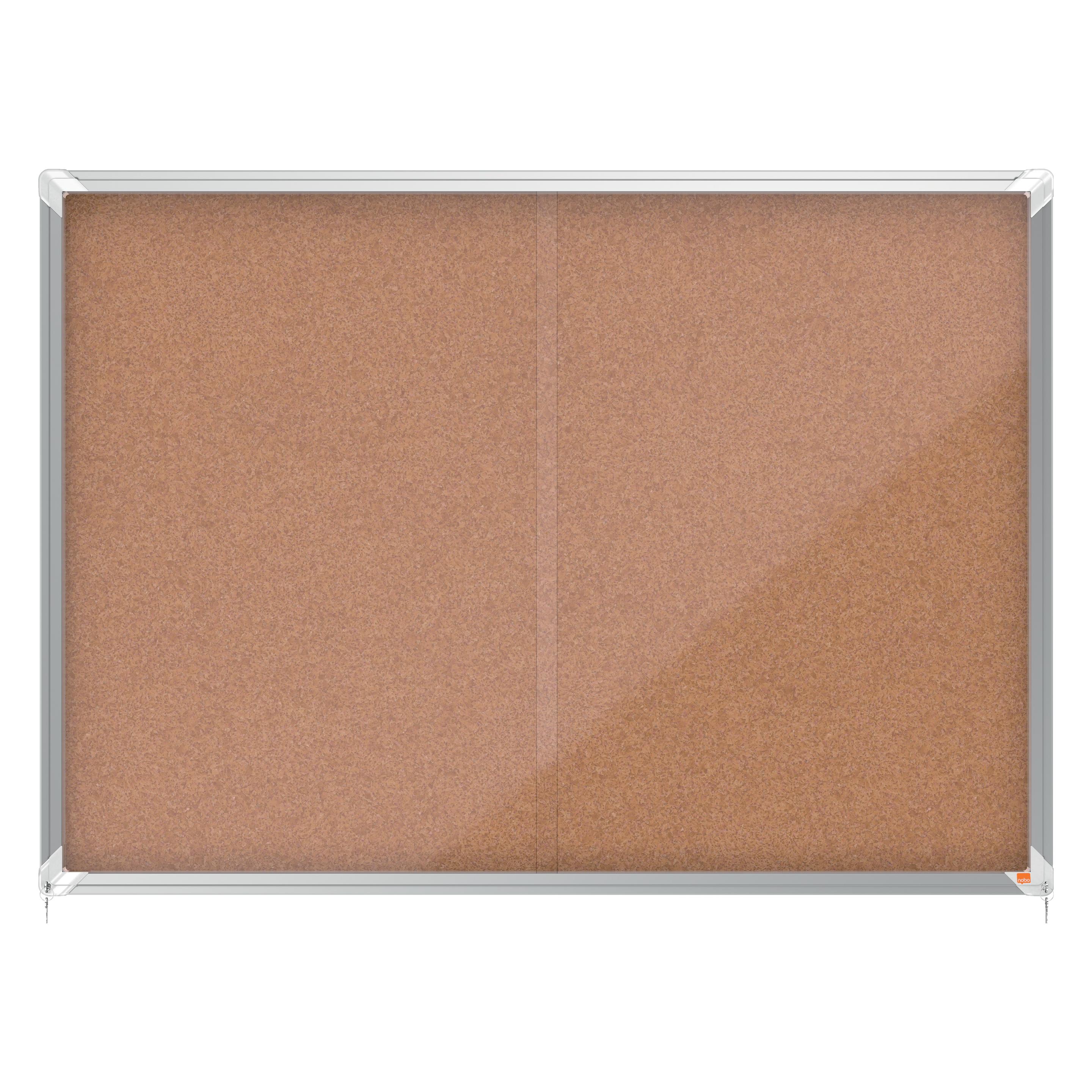 Nobo Schaukasten Premium Plus Innenbereich Kork (Pinnwand, 145.20 x 104 cm) (1902575)