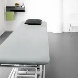 Traumschlaf Frottee Liegenbezug für Behandlungsliegen ca. 80x190 cm | silber - grau
