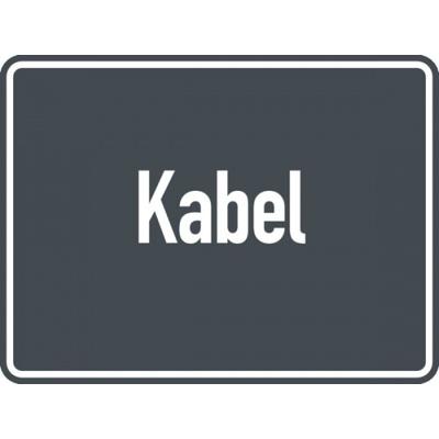 Dreifke® Abfallkennzeichen, Kabel, 150 x 200 mm, Aluverbund 1 Stk.
