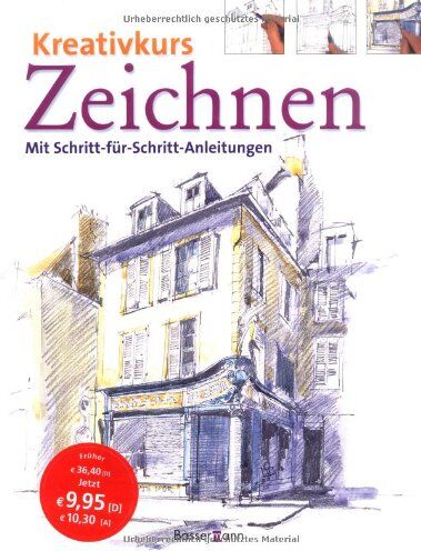 Kreativkurs Zeichnen. Mit Schritt-für-Schritt-Anleitungen - Preis vom 30.09.2026 09:01:18 h