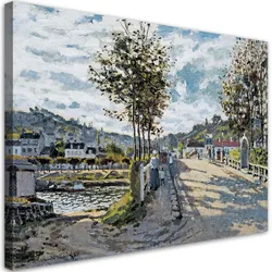 WANDBILD die brücke von bougival claude monet