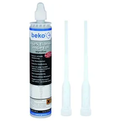 BEKO Injektions-Mörtel-Set styrolfrei 270 285 300ml inkl. 2 Zwangsmischer