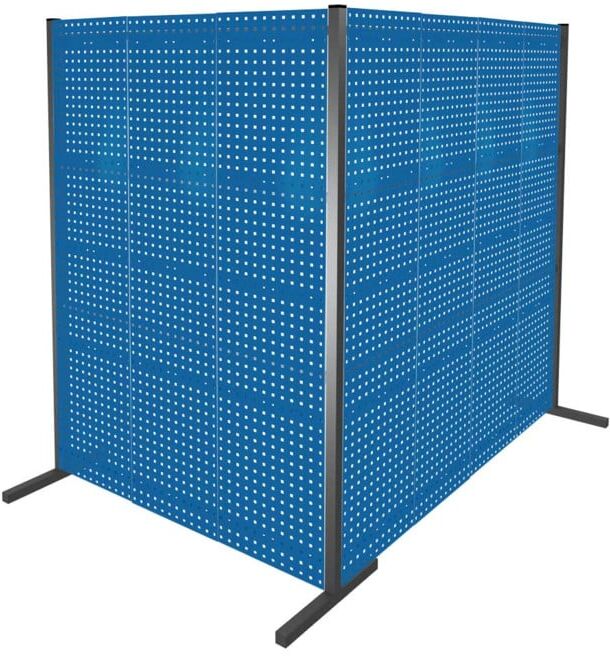 Kappes Trennwand RasterPlan Doppelfeld 90° H2000 mm RAL 5010 7 LP (7264.00.2621)