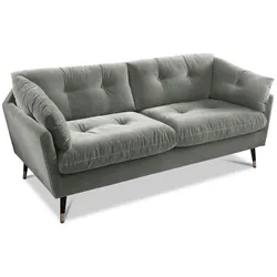 BOOOM Sofa Japan Stoff Light Grey 2-Sitzer