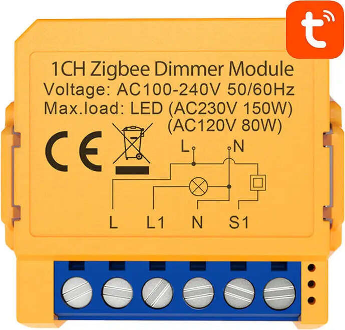 Avatto Slimme stopcontactschakelaar ZigBee ZDMS16-1 TUYA