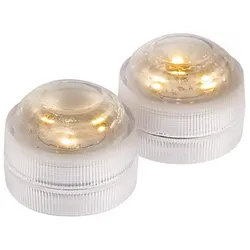 LED-Lichter, 3 cm Ø, 4 Stück