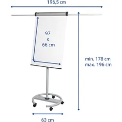 Maul, Präsentationstafel, Flipchart MAULSolid (66 x 97 cm)