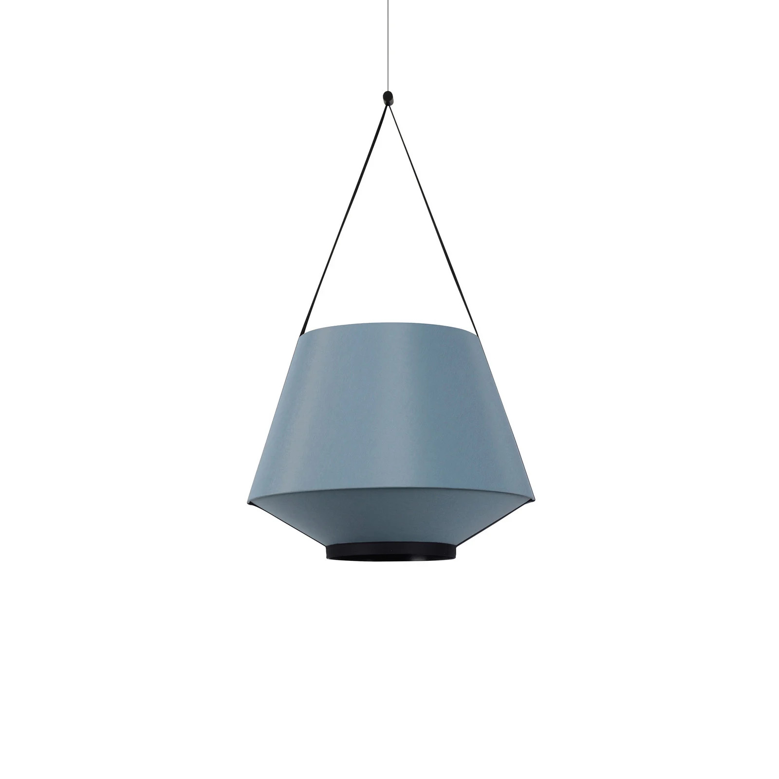 Forestier Carrie M hanglamp Aqua - Designer stoffen koepellamp voor woonkamer en slaapkamer