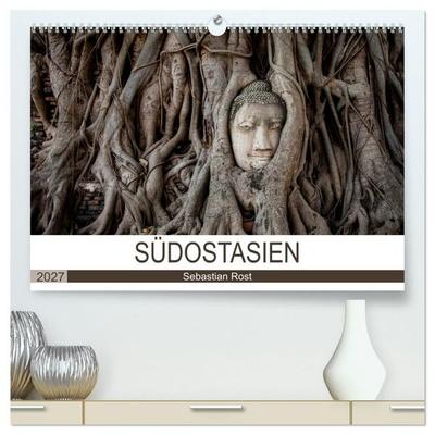 SÜDOSTASIEN (hochwertiger Premium Wandkalender 2027 DIN A2 quer), Kunstdruck in Hochglanz