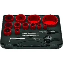 Lochsägen-Satz HSS BiMetall M42 Professional ø16 - 76mm
