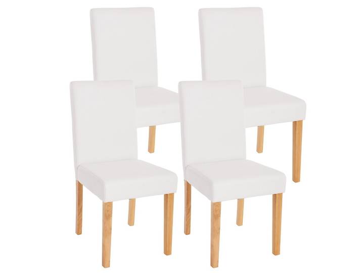 ESSZIMMERSTUHL Weiß 4er-Set