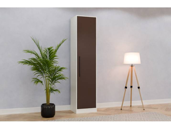 Aktenschrank nach Maß - RAL 8017 Schokoladenbraun - 220x50x45cm - Individuell konfigurieren