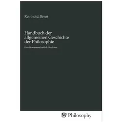 Handbuch der allgemeinen Geschichte der Philosophie, Sachbücher