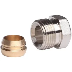 Danfoss Klemmverbinder R 3/8 AG auf 10mm für Stahl- und Kupferrohre