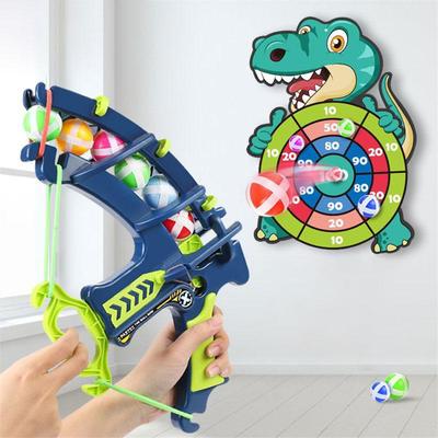 Perfect Picks Market Montessori Slingshot Kids Dartboard Game Outdoor Educational Toy orange