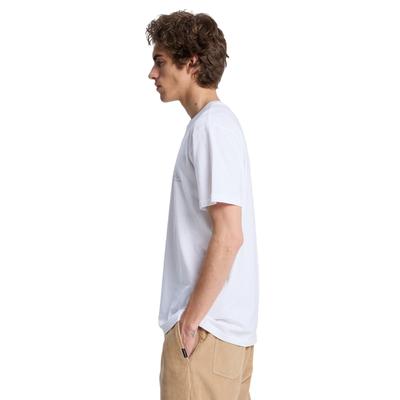 T-Shirt QUIKSILVER "Ev Mini Logo", Herren, Gr. M, weiß, Obermaterial: 70% Baumwolle, 30% Baumwolle., Shirts T-Shirt