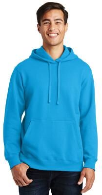 Port & Company PC850H Fan Favorite Fleece Pullover Hooded Sweatshirt size 2XL   Cotton/Polyester Blend