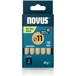 Novus, Heisskleber, TOOLS Heissklebesticks Universal Ø 11 mm, 40 Stück, für Klebepistolen