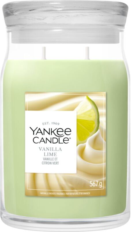 Yankee Candle Vanilla Lime duftlys Signatur 567 g