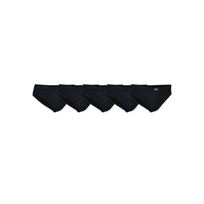 Slip JBS "Slip 5er Pack", Herren, Gr. L, schwarz, Obermaterial: 100% Baumwolle CO., Unterhosen Slip