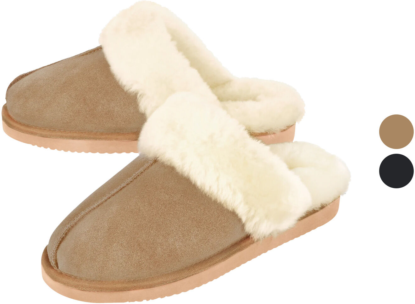 ESMARA MEN Herren Premium-Lammfellhausschuhe