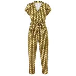 Blutsgeschwister Jumpsuit Salut Chérie Olotte - pineapple shell XS