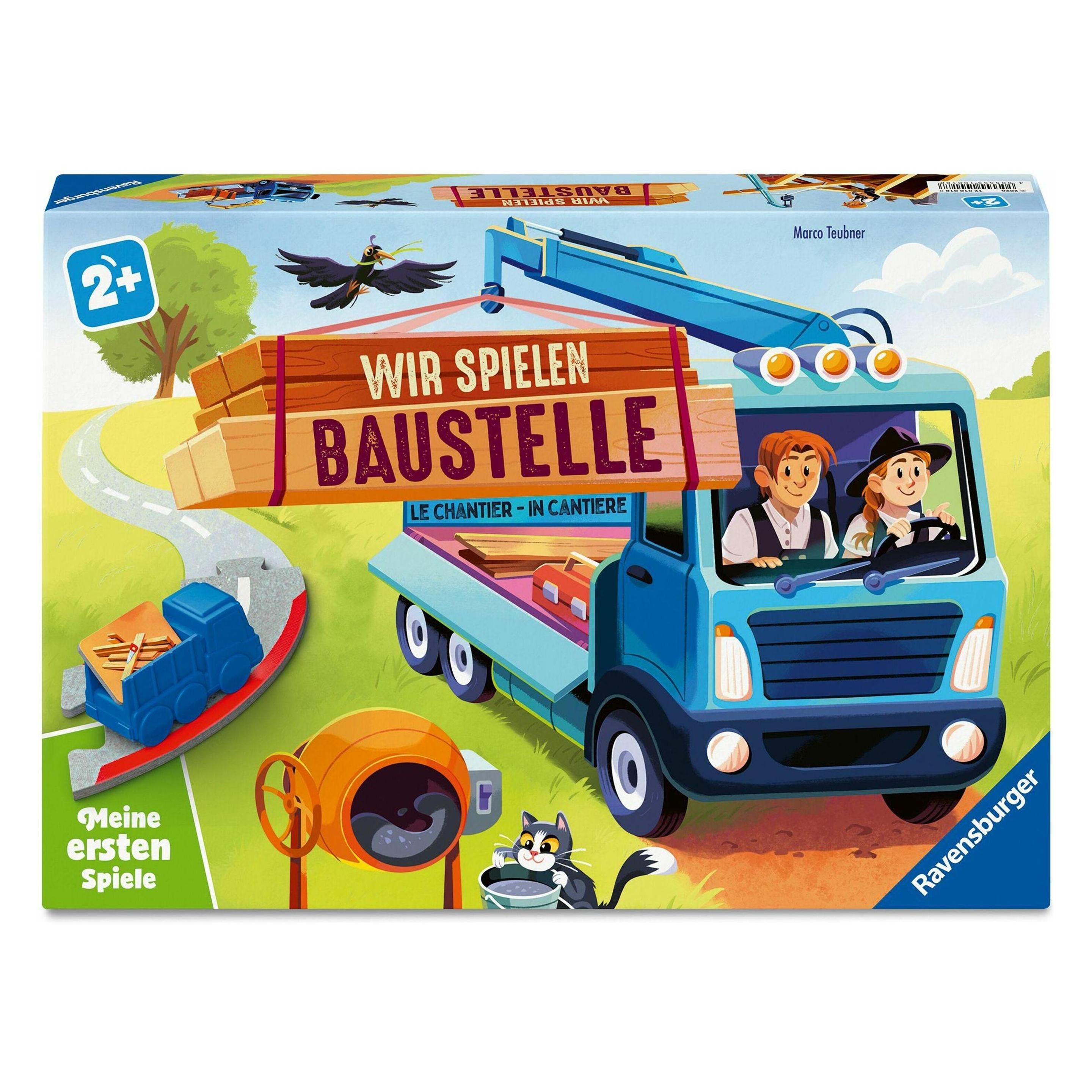 Ravensburger Wir spielen Baustelle (Deutsch, Französisch, Italienisch) (12010018)