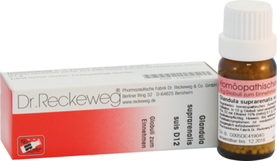 Dr.RECKEWEG & Co. GmbH GLANDULA SUPRARENALIS suis D 12 Globuli 10 g 11858772