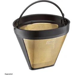 Cilio Gold-Kaffeefilter (Grösse 4), Zubehör Kaffeemaschinen, Gold