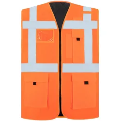 Korntex, Warnweste, Gefütterte Warnweste (7XL)
