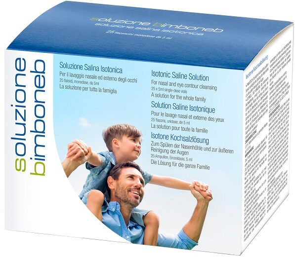 AIR LIQUIDE MEDICAL SYST. Srl BIMBONEB Soluzione Fisiologica 25 Fiale da 5 ml