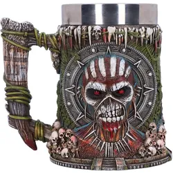 Nemesis Now, Biergläser, Iron Maiden - Chope Livre des âmes 17,5 cm (0.50 l, 1x)