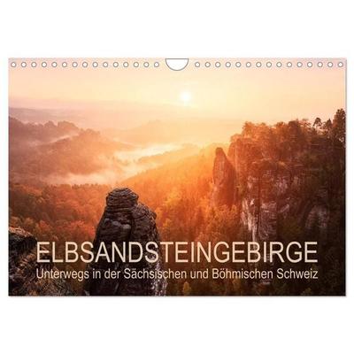 Elbsandsteingebirge: Unterwegs in der Sächsischen und Böhmischen Schweiz (Wandkalender 2027 DIN A4 quer), CALVENDO Monatskalender