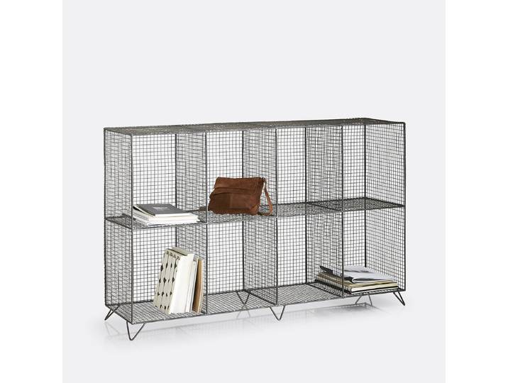 LA REDOUTE Etagère à poser en métal fer, 8 casiers, AREGLO Gris