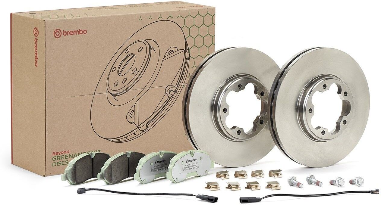 BREMBO KT 10 062 Brake discs and pads set