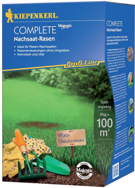 Kiepenkerl Gazon de regarnissage 2 kg Profi-Line Complete ; NEBELUNG (663107)