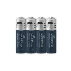 MediaRange MRBAT161 Haushaltsbatterie Wiederaufladbarer Akku AA Lithium-Ion (Li-Ion)