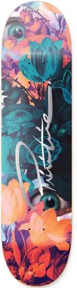 Skateboard Deck Primitive Chlorophyl (7.8" - Orange)