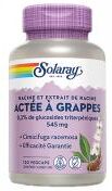 Solaray Actée à Grappes - Cimicifuga Racemosa Standardisé - 545 mg - 120 Caps. Vég. - Pot 120 gélules végétales