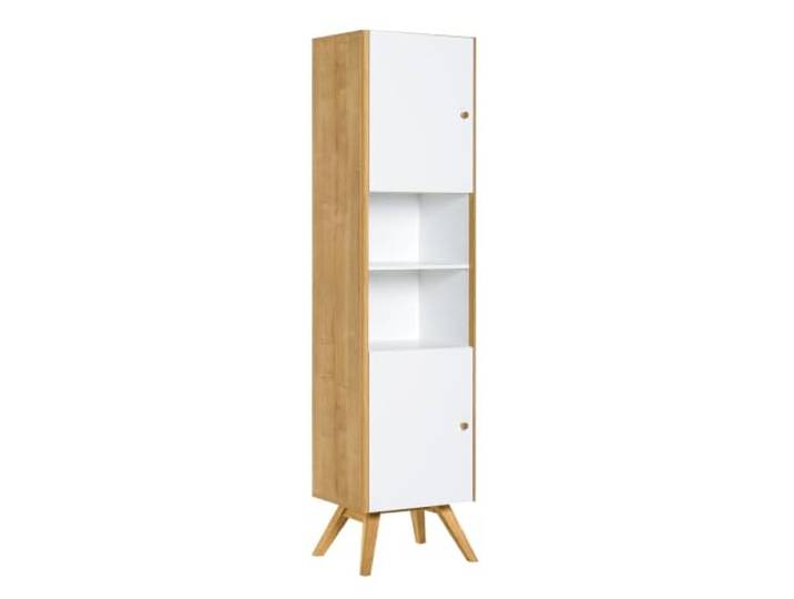Calicosy Vitrine 2 Portes Avec étagère Centrale H207,5 cm - Nature