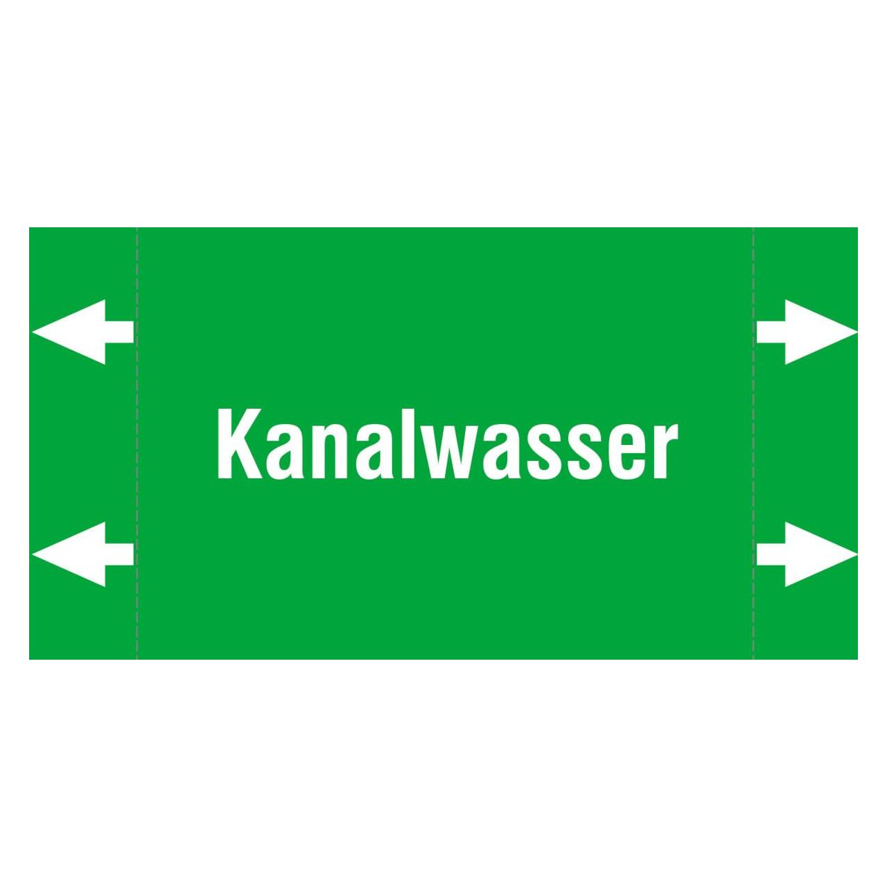 Brady ISO 20560 Rohrmarkierer - Wasser (318100)